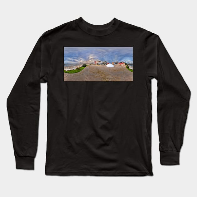 East Brother Island Long Sleeve T-Shirt by randymir